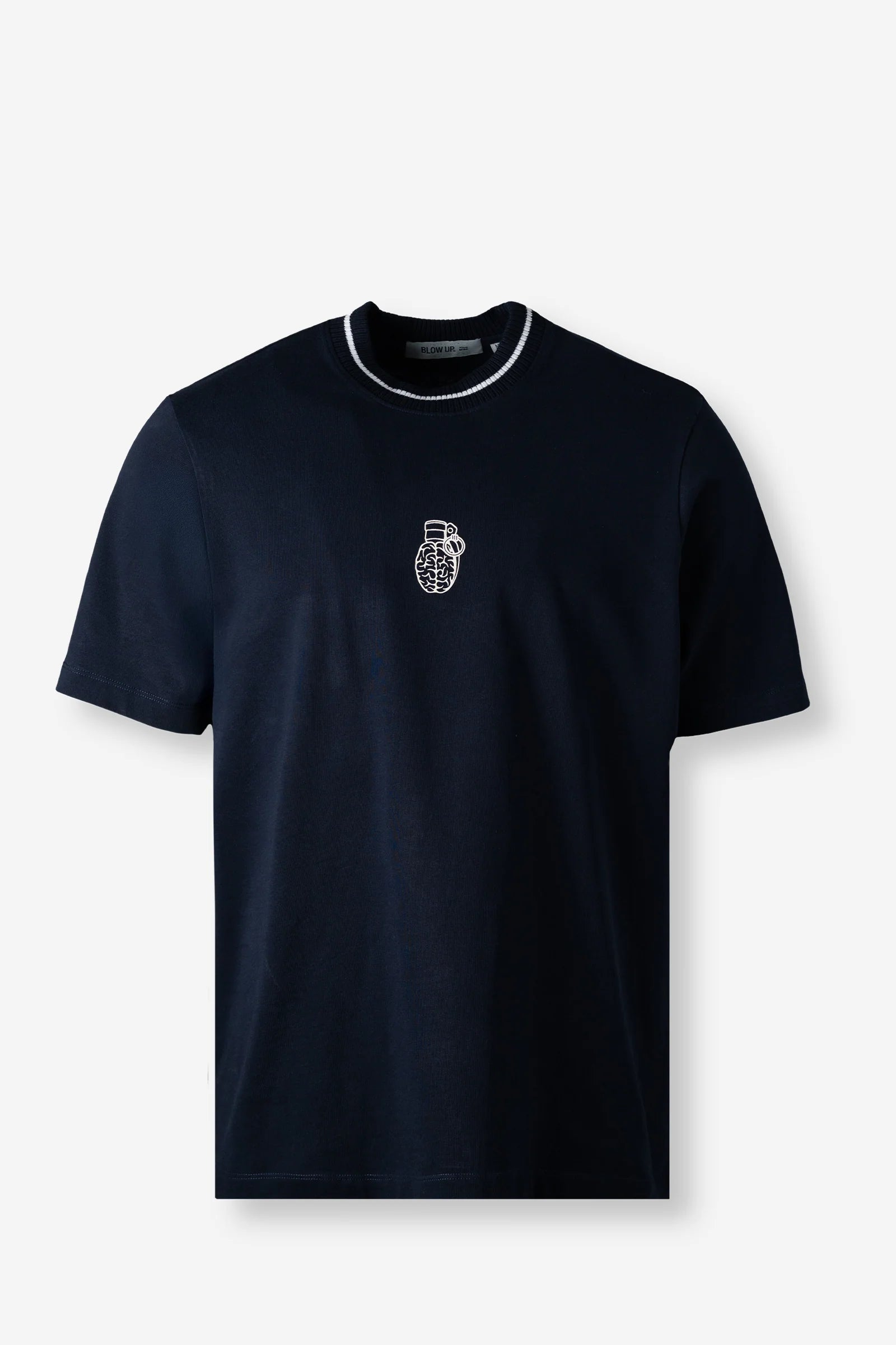 Blow up Cotton T-Shirt Blue CLF12-6004