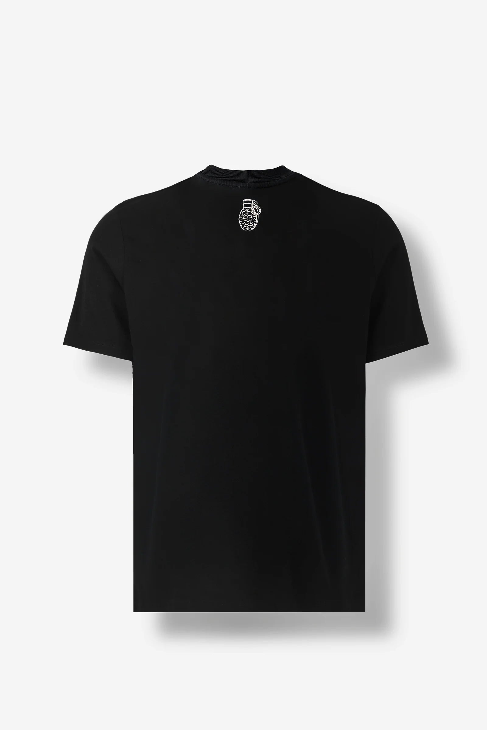 Blow up Loose fit black t-shirt in cotton CLF3-1101