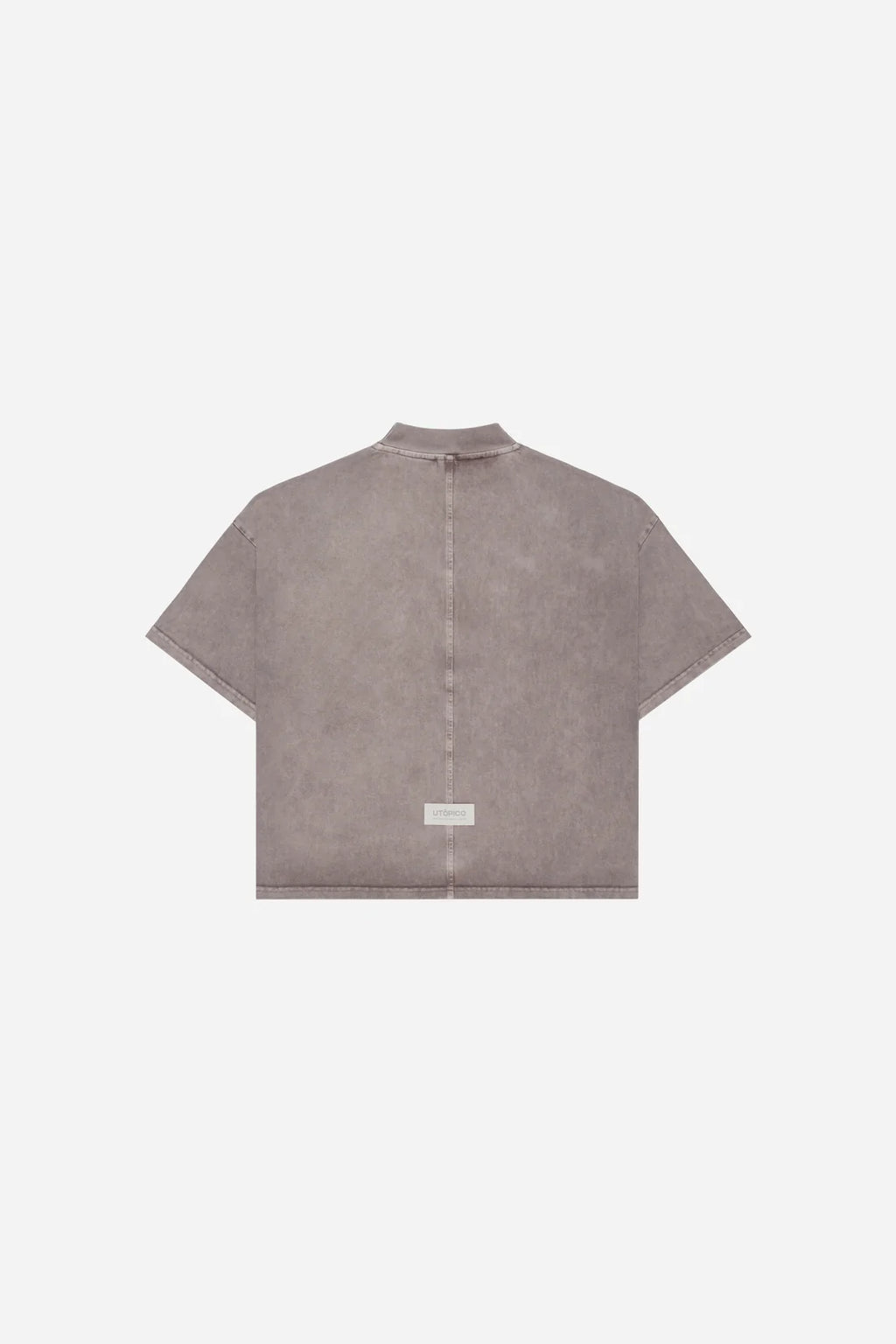 Utópico Camiseta Boxy Fit - Moca