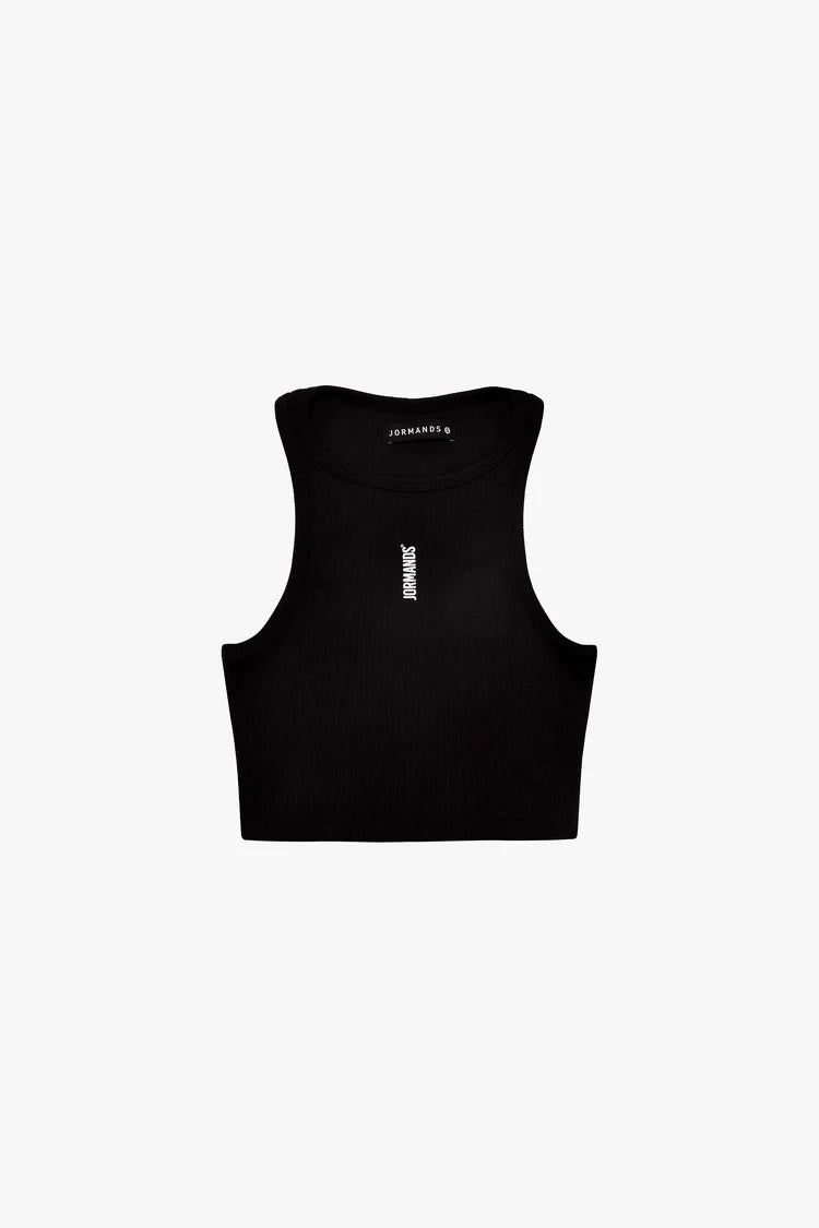 JORMANDS CROP TOP BASICO NEGRO
