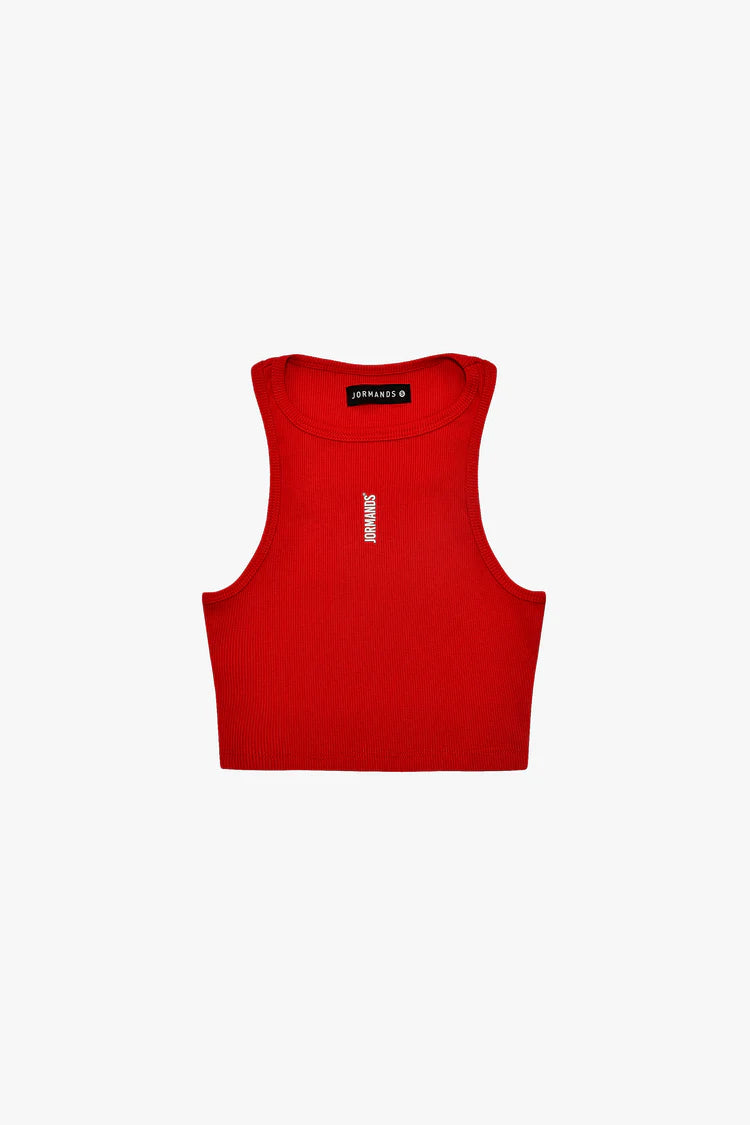 JORMANDS CROP TOP BASICO ROJO