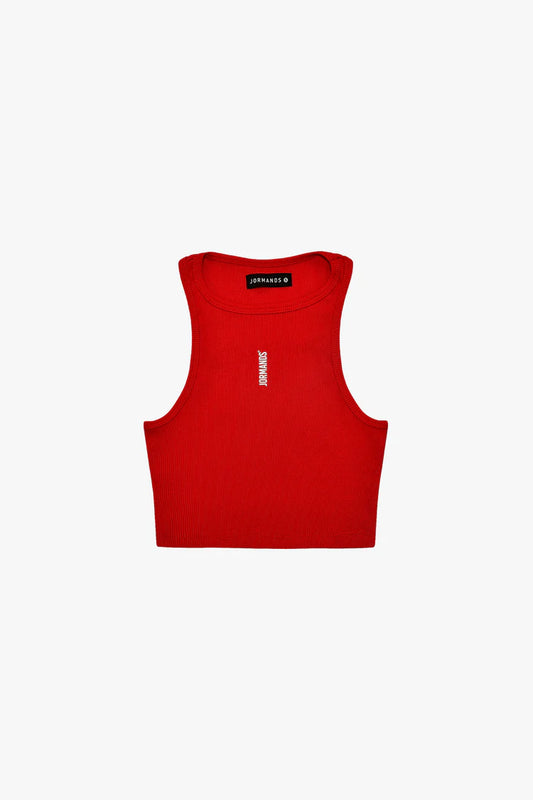 JORMANDS CROP TOP BASICO ROJO