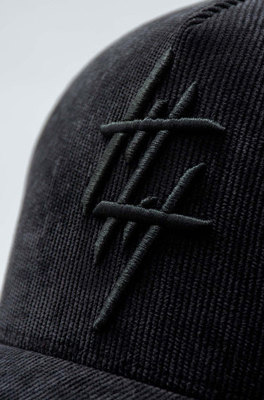 Culturewise Gorra Negra Corduroy Classic CWCAP-JAP03