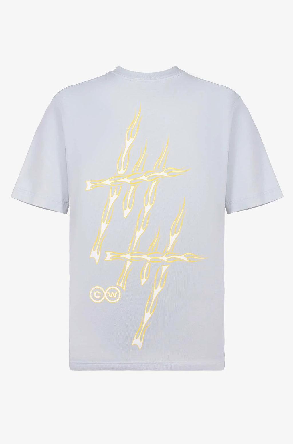 Money makers camiseta colors flame gris
