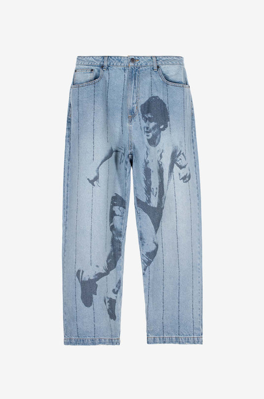 Money makers jean tapered fit maradona azul