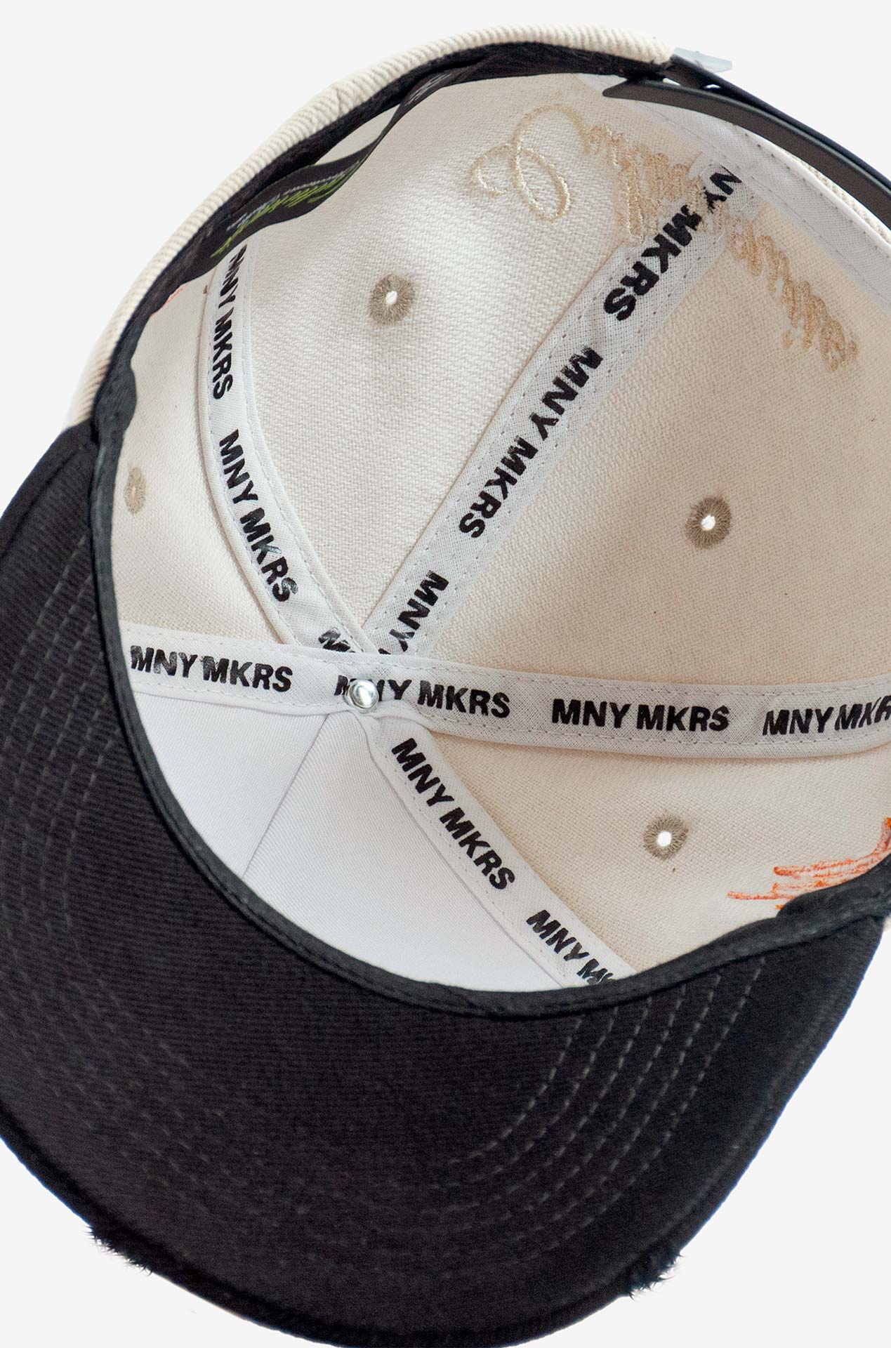 Culturewise gorra two stroke saints ivory CWQ3CAP04