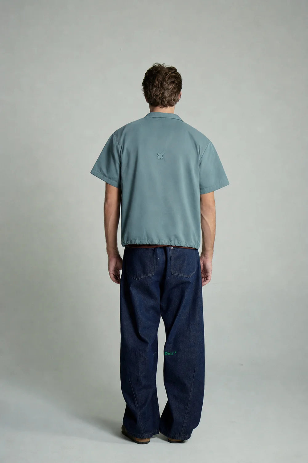 Diez Camisa Con Cierre Frontal