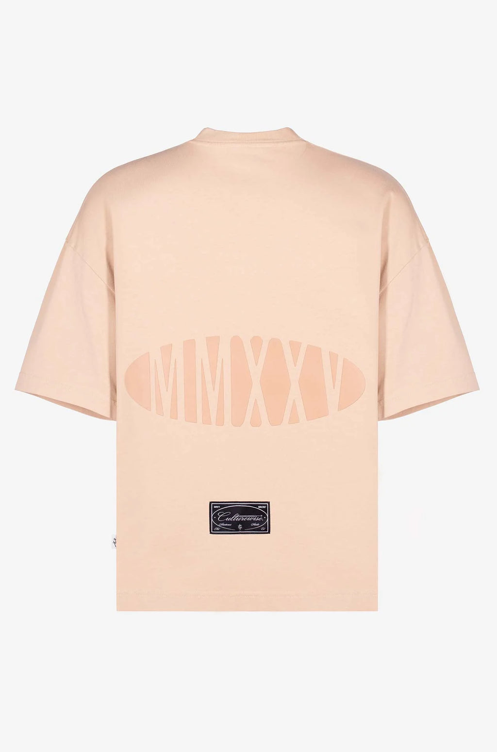 Culturewise t-shirt oversize camel CWOVER-MMXXV