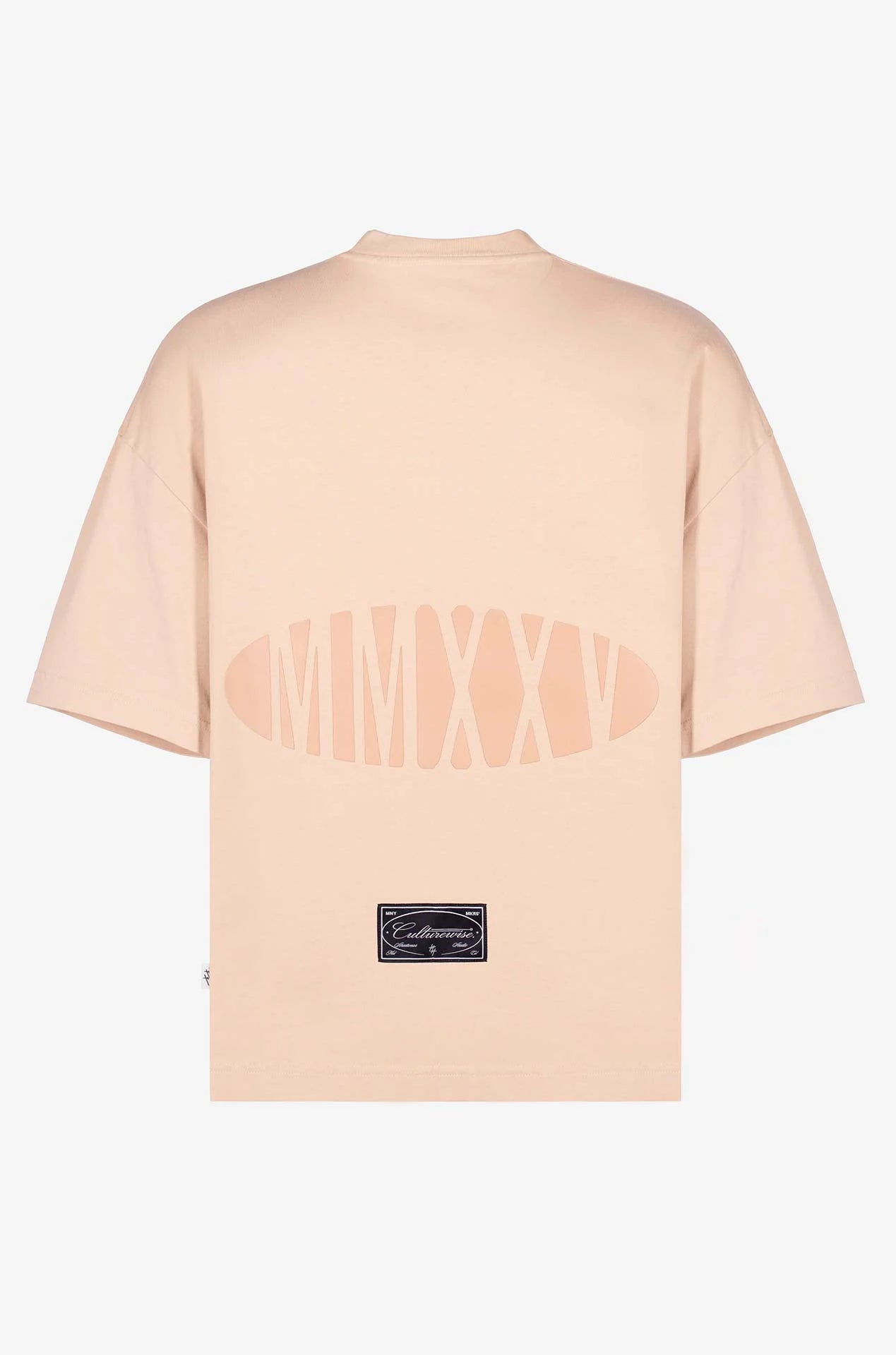 Culturewise t-shirt oversize camel CWOVER-MMXXV