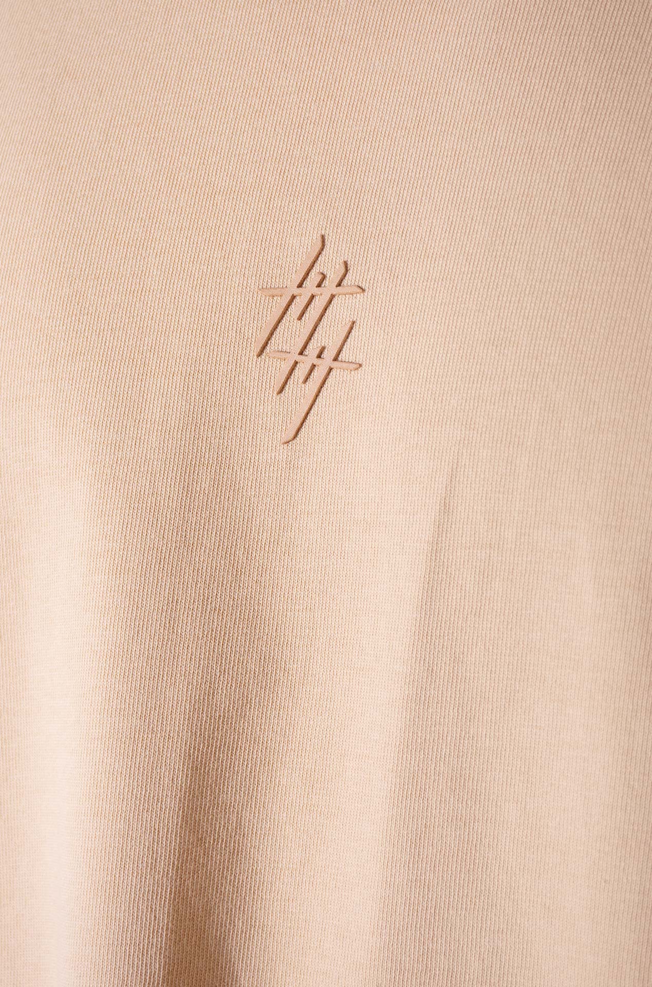 Culturewise t-shirt oversize camel CWOVER-MMXXV