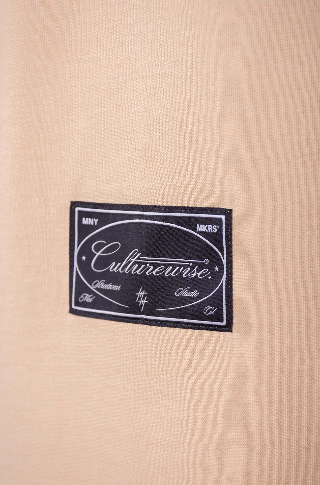 Culturewise t-shirt oversize camel CWOVER-MMXXV