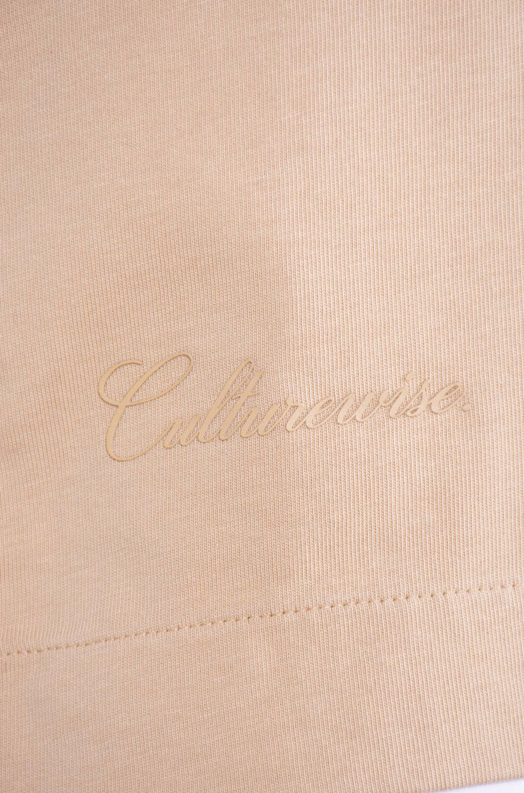 Culturewise t-shirt oversize camel CWOVERBASIC-C