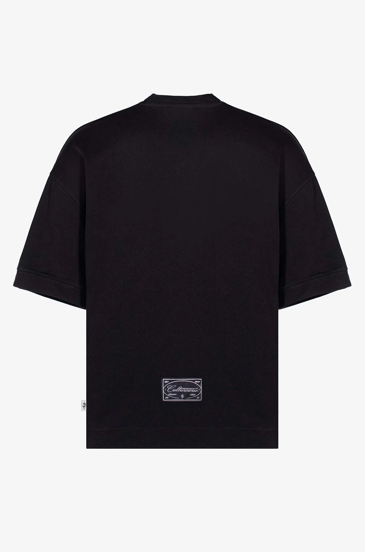 Culturewise t-shirt oversize negro CWOVER-C