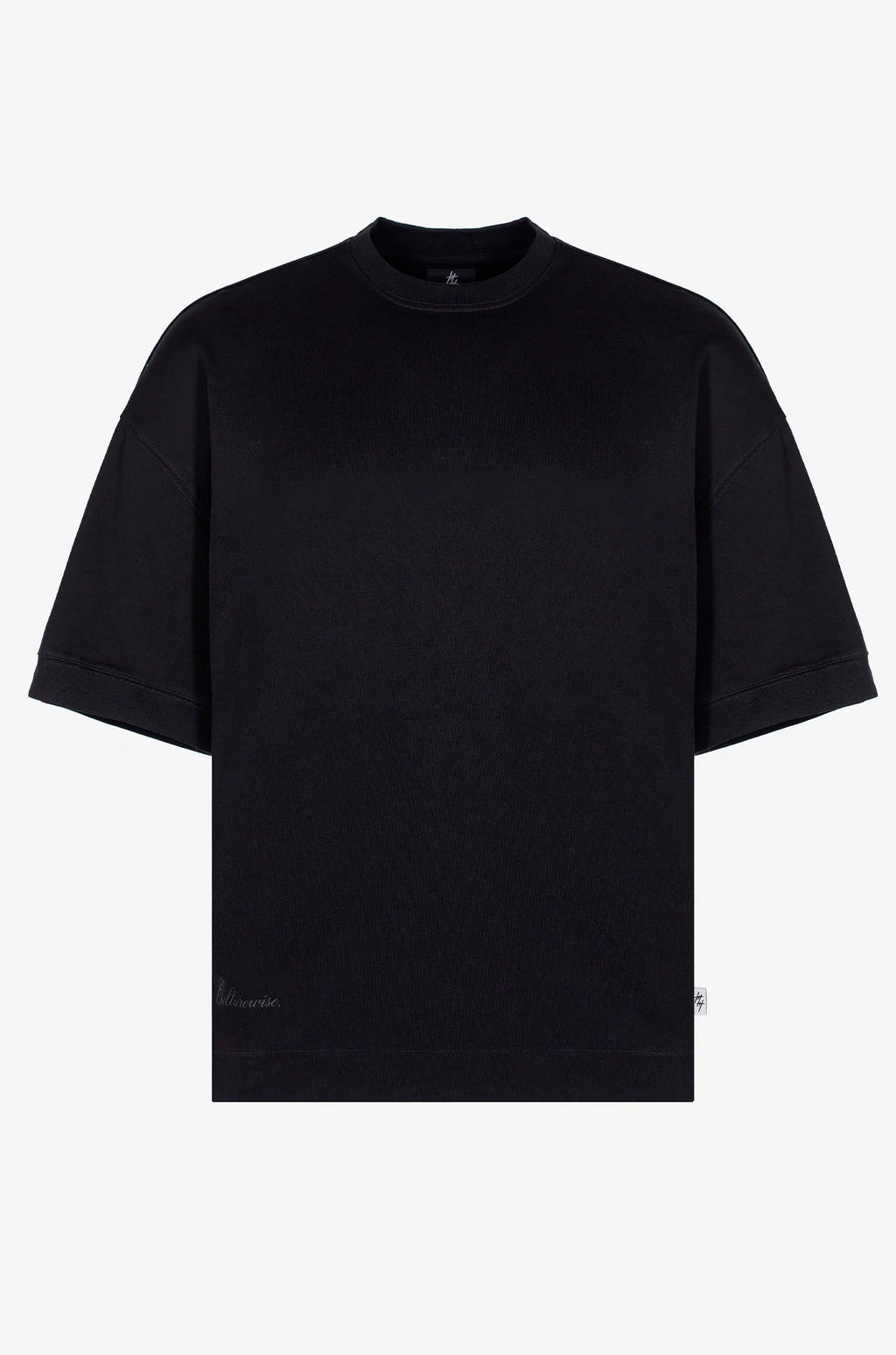 Culturewise t-shirt oversize negro CWOVERBASIC-N