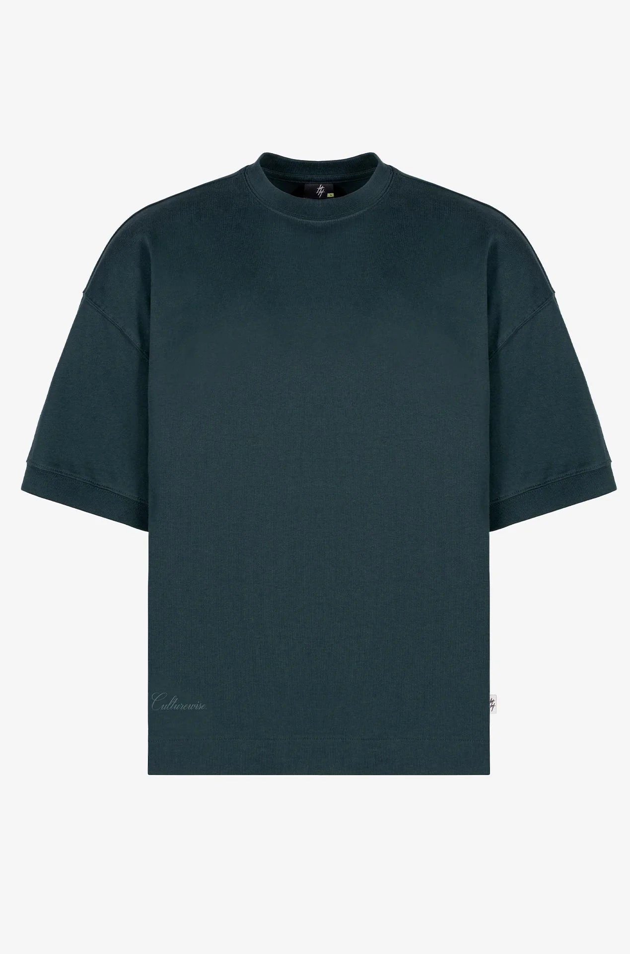 Culturewise t-shirt oversize verde CWOVERBASIC-V