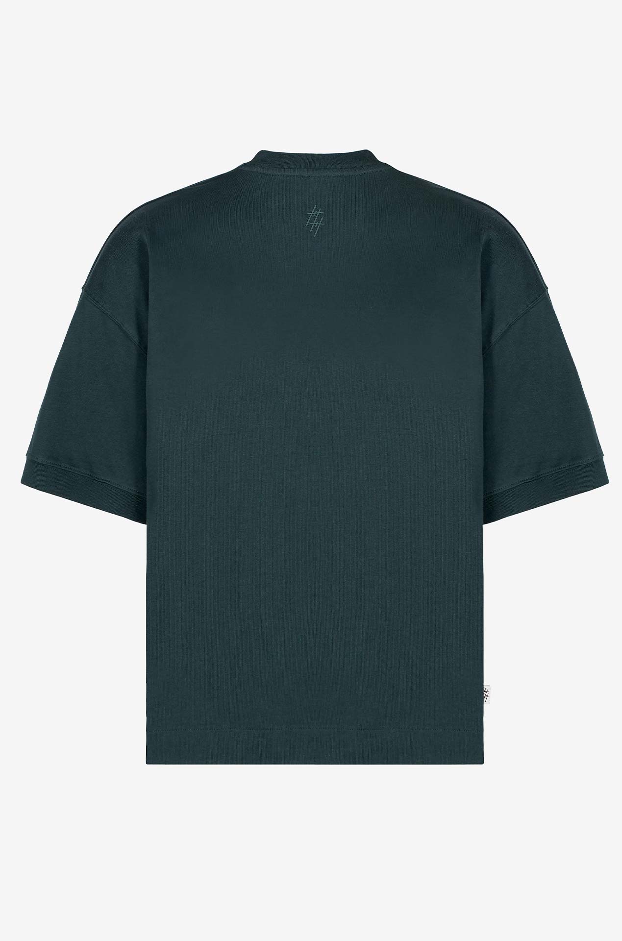 Culturewise t-shirt oversize verde CWOVERBASIC-V