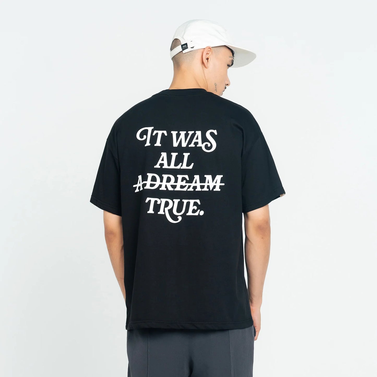 True Camiseta Oversized Dream - Negra