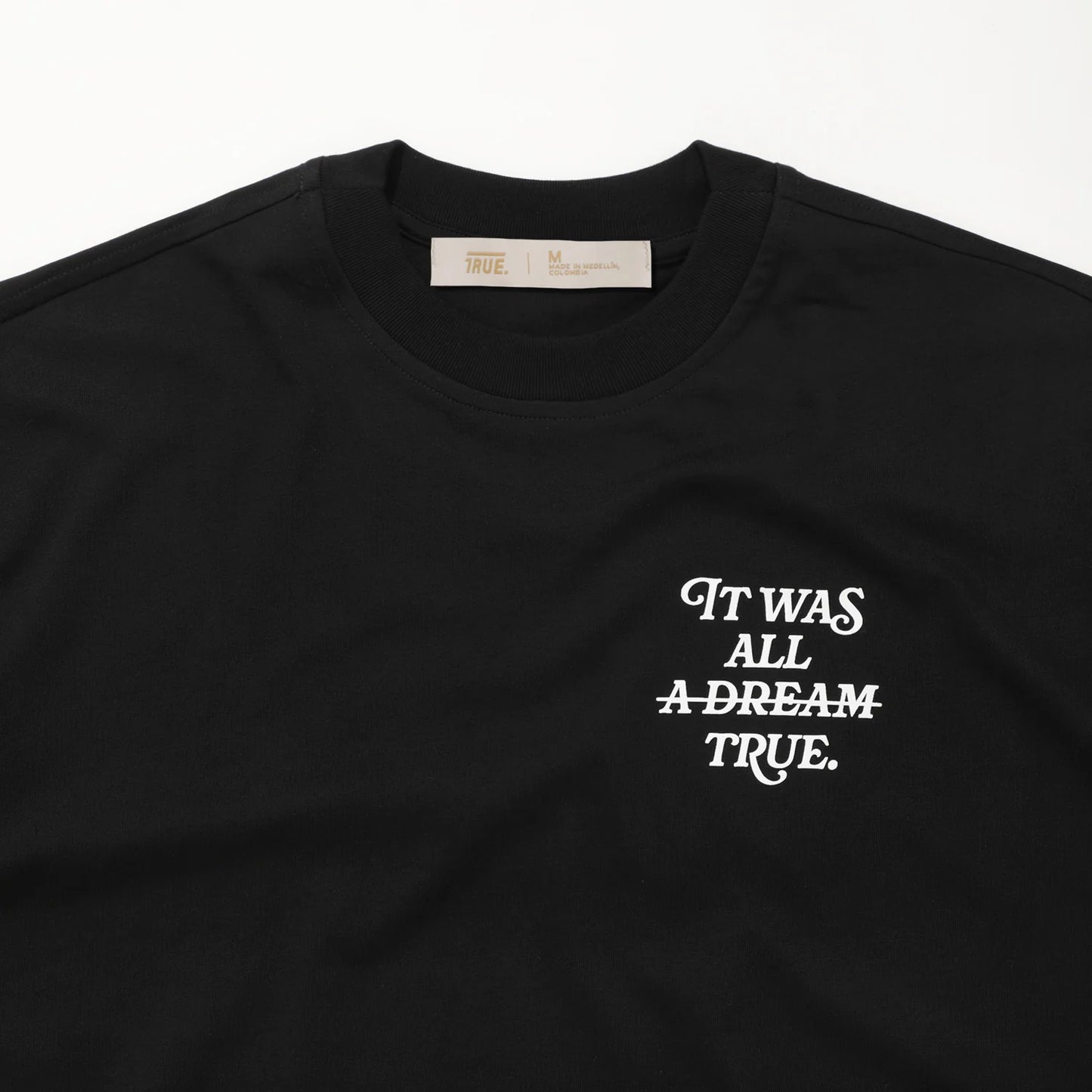 True Camiseta Oversized Dream - Negra