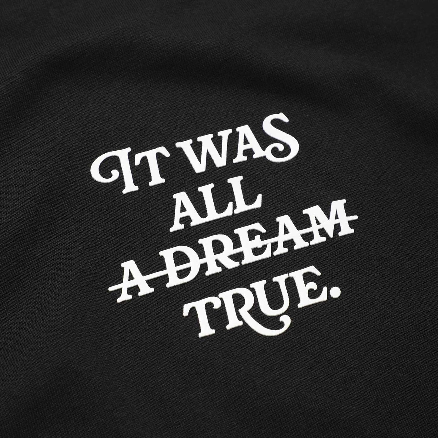 True Camiseta Oversized Dream - Negra