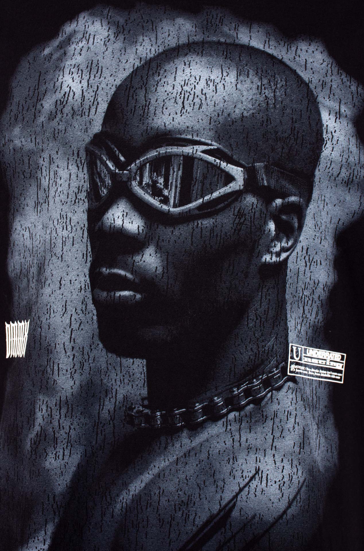 Culturewise camiseta oversize dmx negro CWQ3OVER-DMX