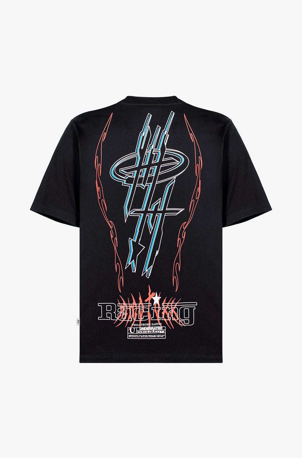 Culturewise camiseta regular racing negro CWREGQ3RACING