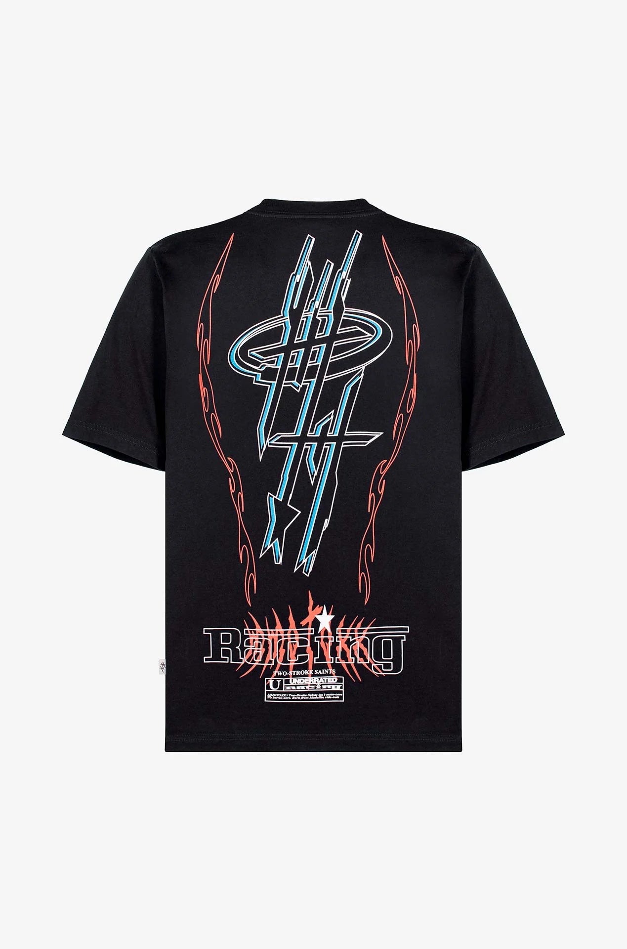 Culturewise camiseta regular racing negro CWREGQ3RACING