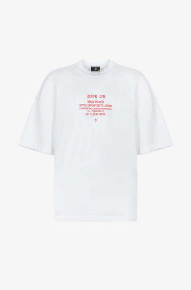 Culturewise Camiseta Blanca Japan Dragon CWTO-JAPDRAG