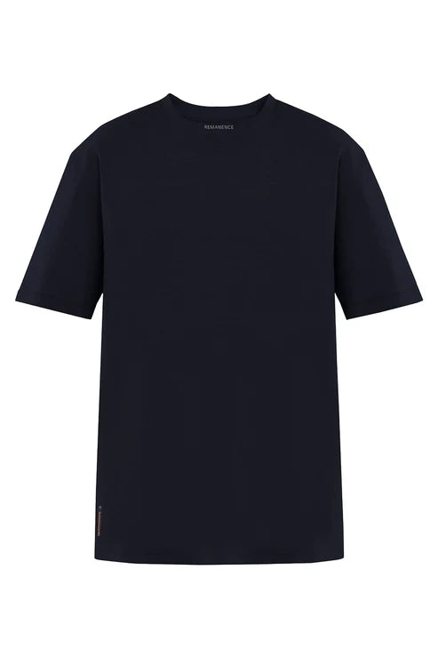 Remanence T-shirt Cling Azul Noche