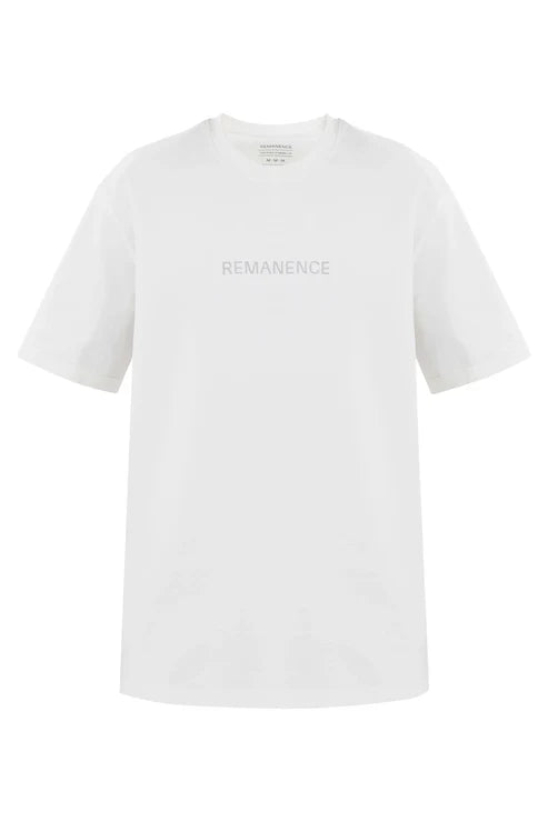 Remanence T-Shirt Drift Blanca