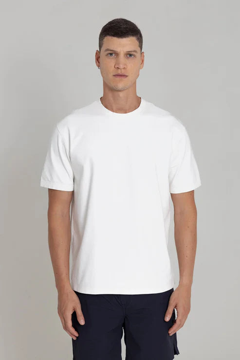Remanence T-Shirt Cling Blanca