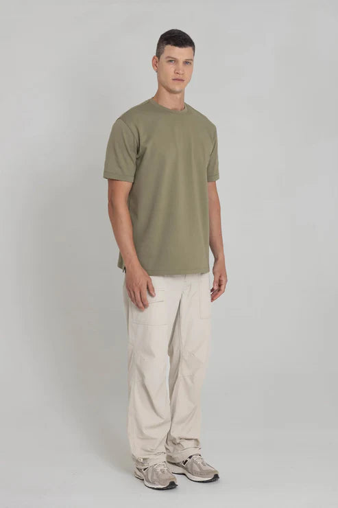 Remanence T-shirt New Cling Verde Oliva