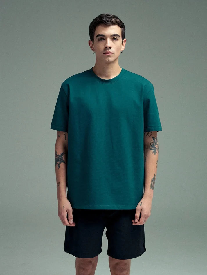 Remanence T-Shirt Cling Verde Marino