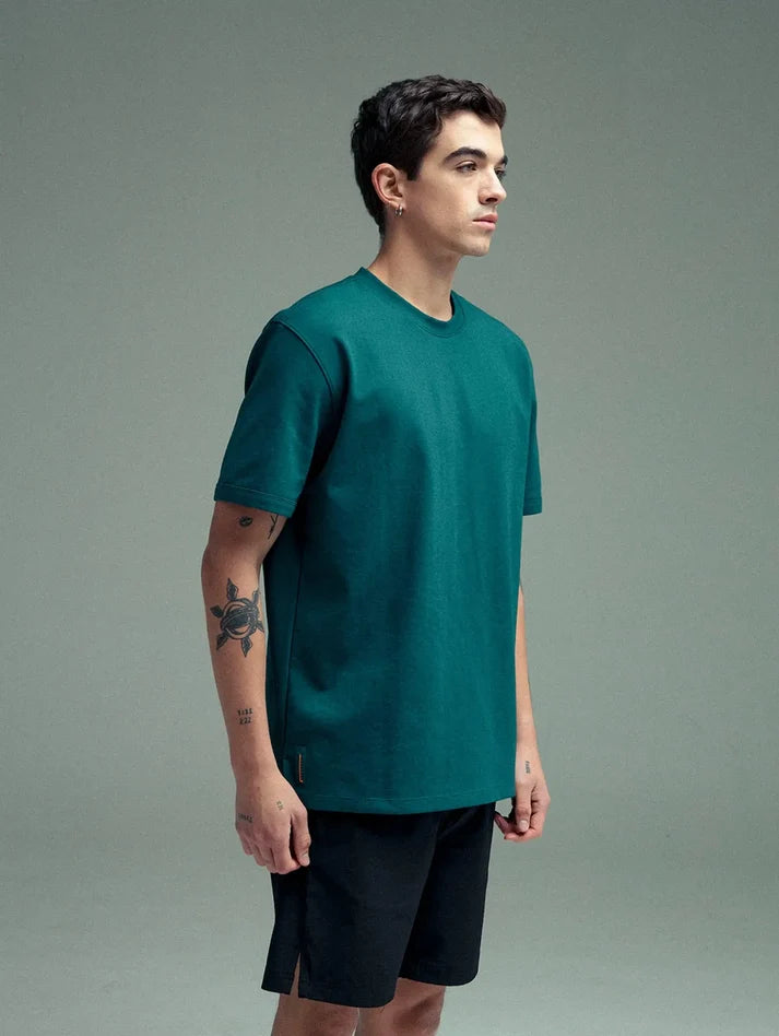 Remanence T-Shirt Cling Verde Marino