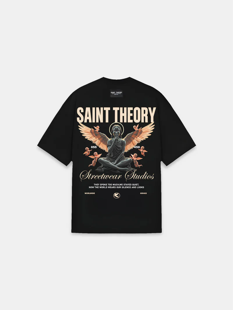 Saint Theory Camiseta evangelium secret verse requiem black