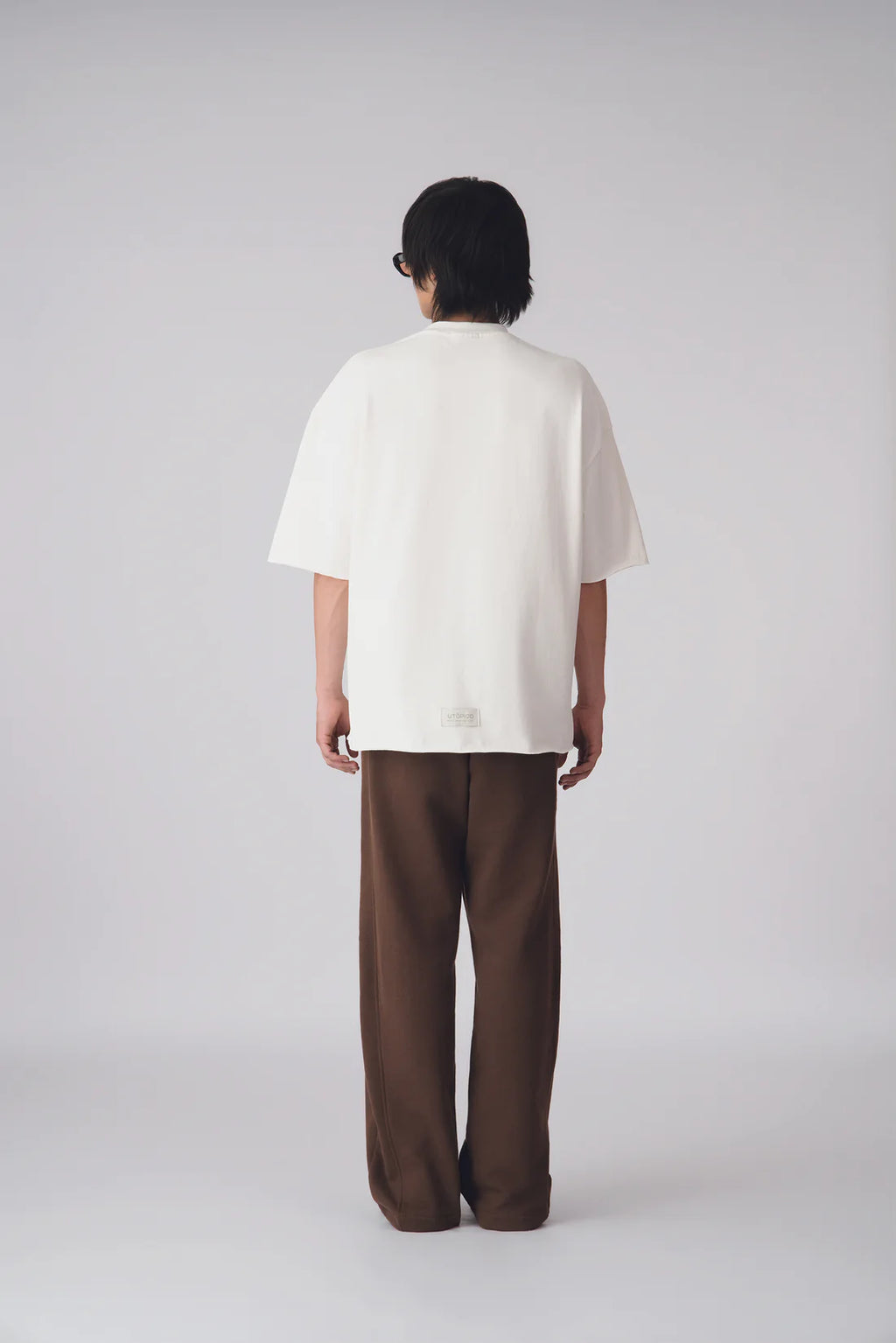 Utópico camiseta marfil - relaxed fit