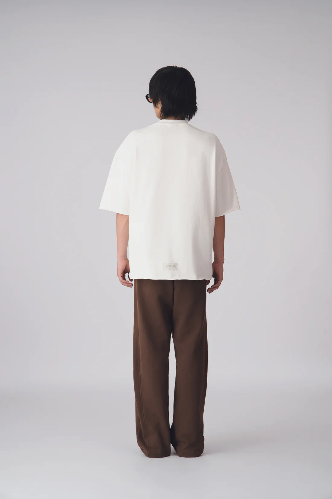 Utópico camiseta marfil - relaxed fit