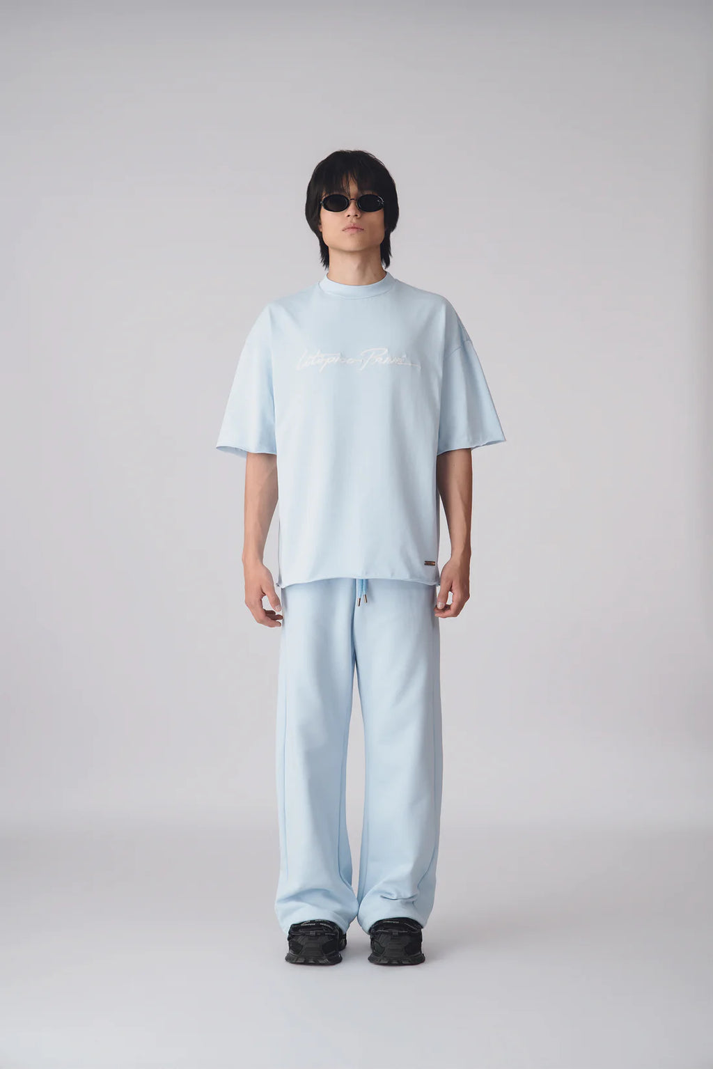 Utópico camiseta celeste - relaxed fit