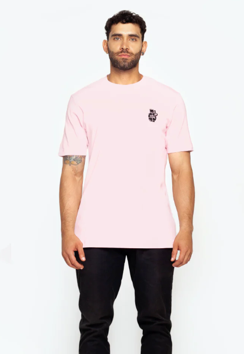 BLOW UP SLIM FIT PINK T-SHIRT C2-4011