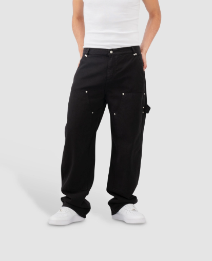 Monoic Pantalón Carpintero - Negro Oscuro