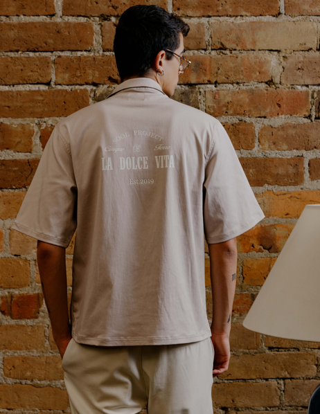 Sool Venecia 023 shirt taupe