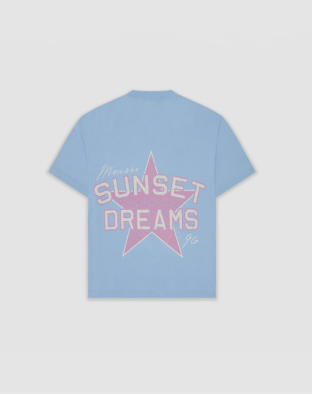 Monoic Camiseta Sunset Dreams - Azul Claro