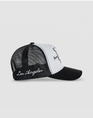 Monoic Gorra LM Studios Blanco y Negro