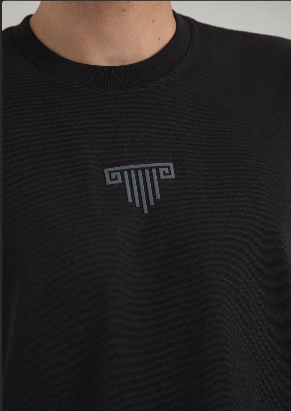 Artdist Doric Black Regular Fit T-Shirt