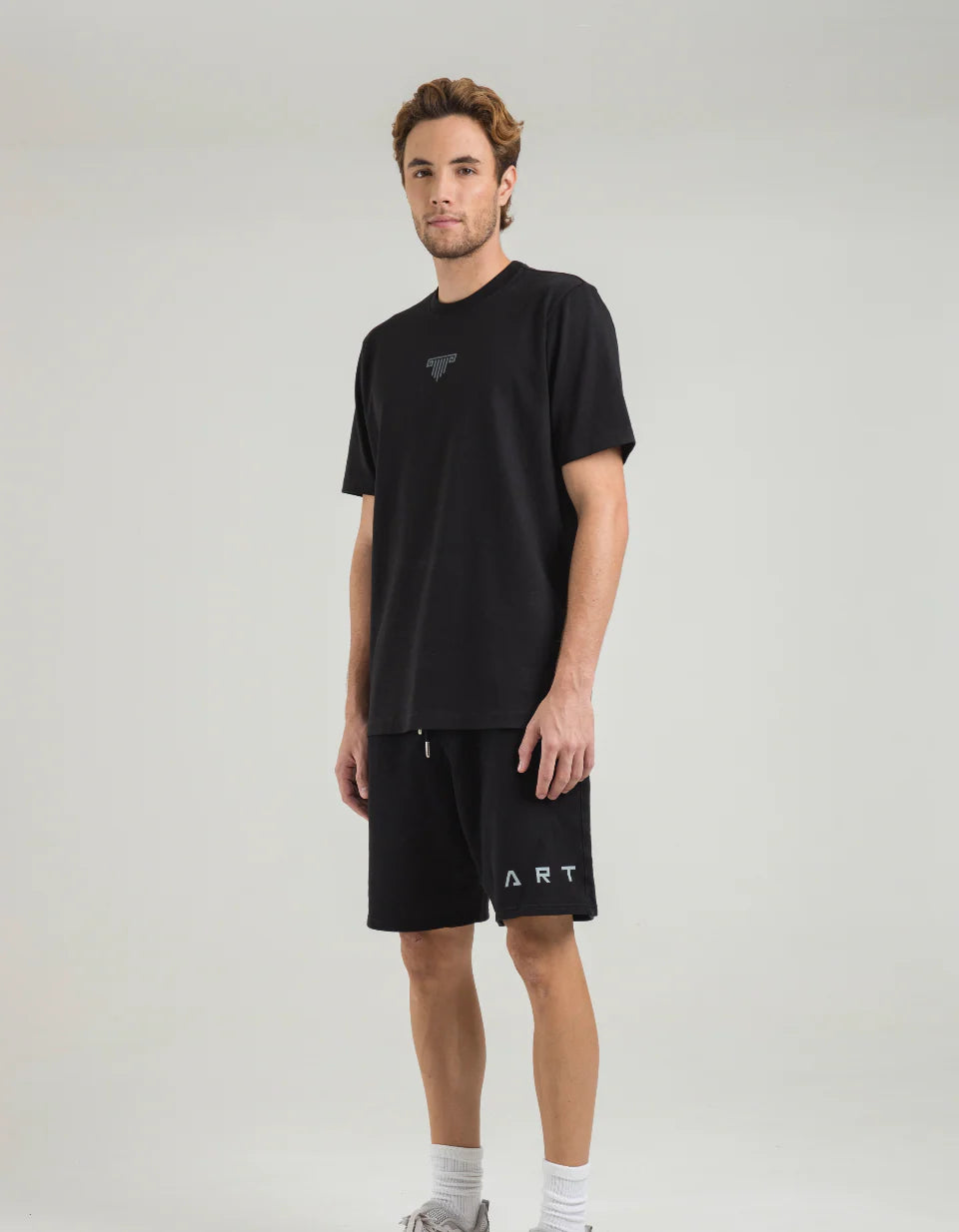 Artdist Doric Black Regular Fit T-Shirt