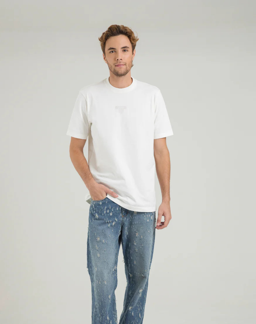 Artdist Doric Ivory Regular Fit T-Shirt