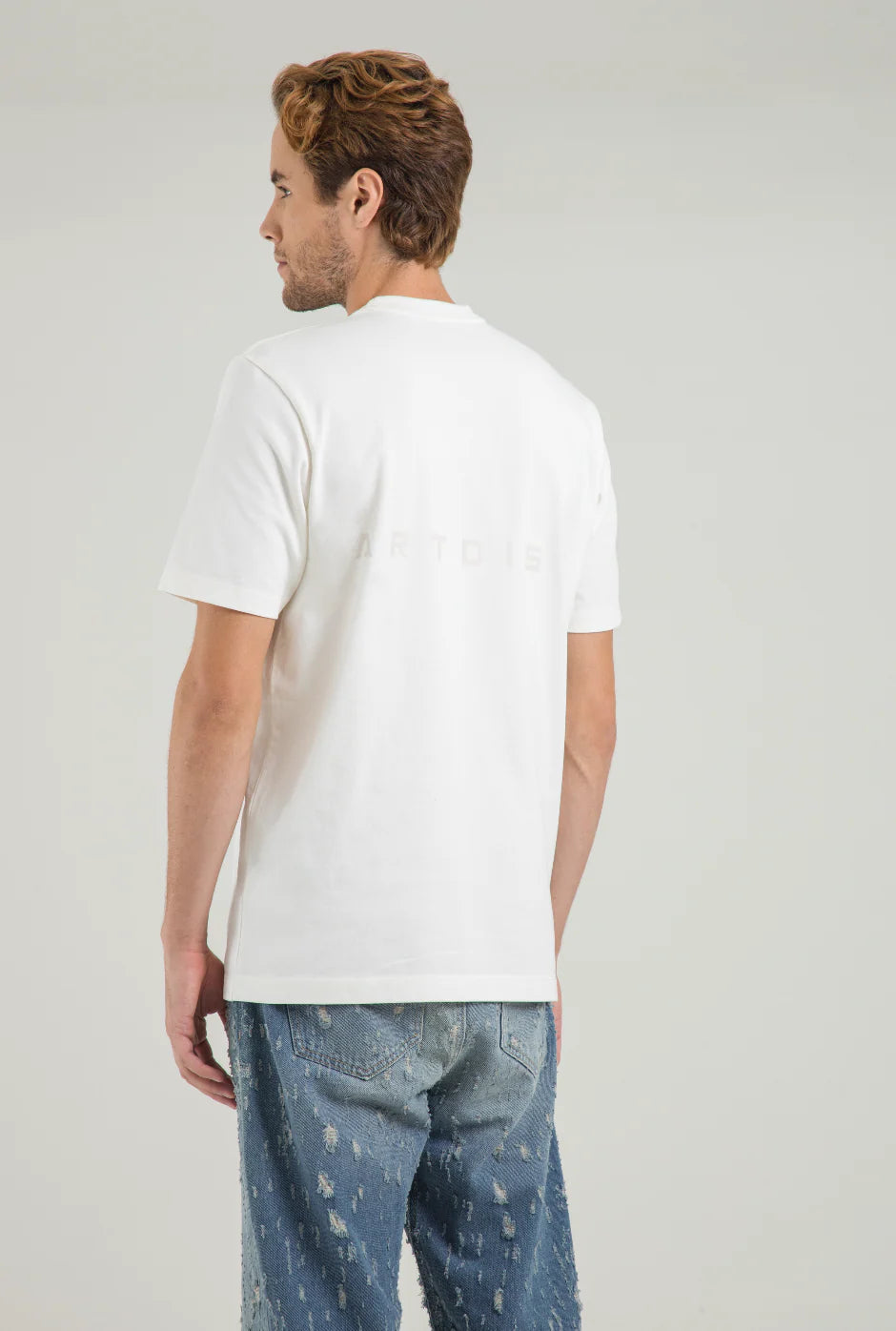 Artdist Doric Ivory Regular Fit T-Shirt