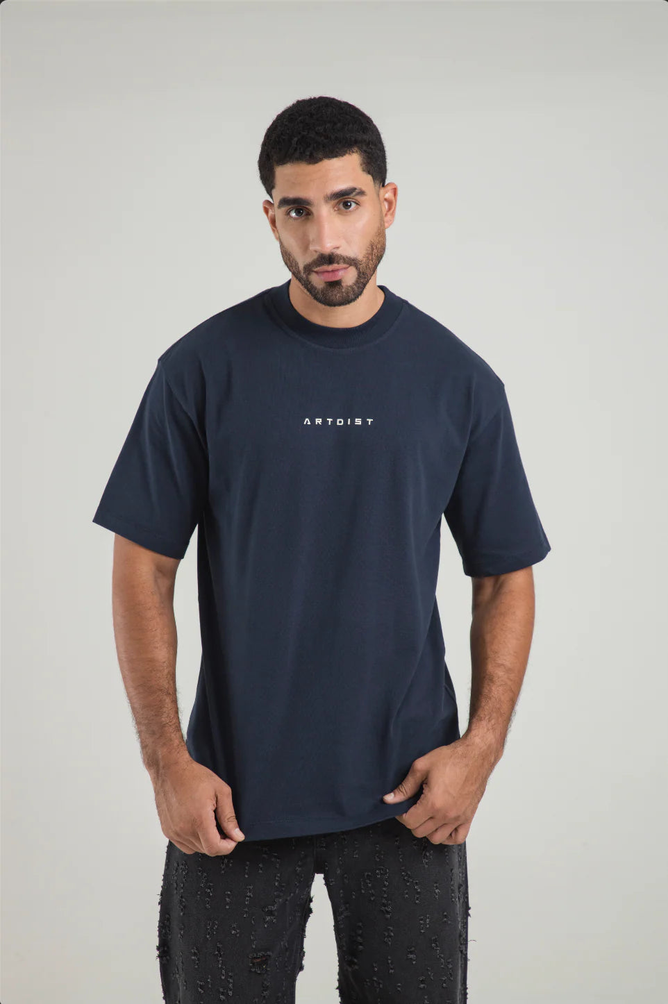 Artdist Portico Navy Oversize T-Shirt