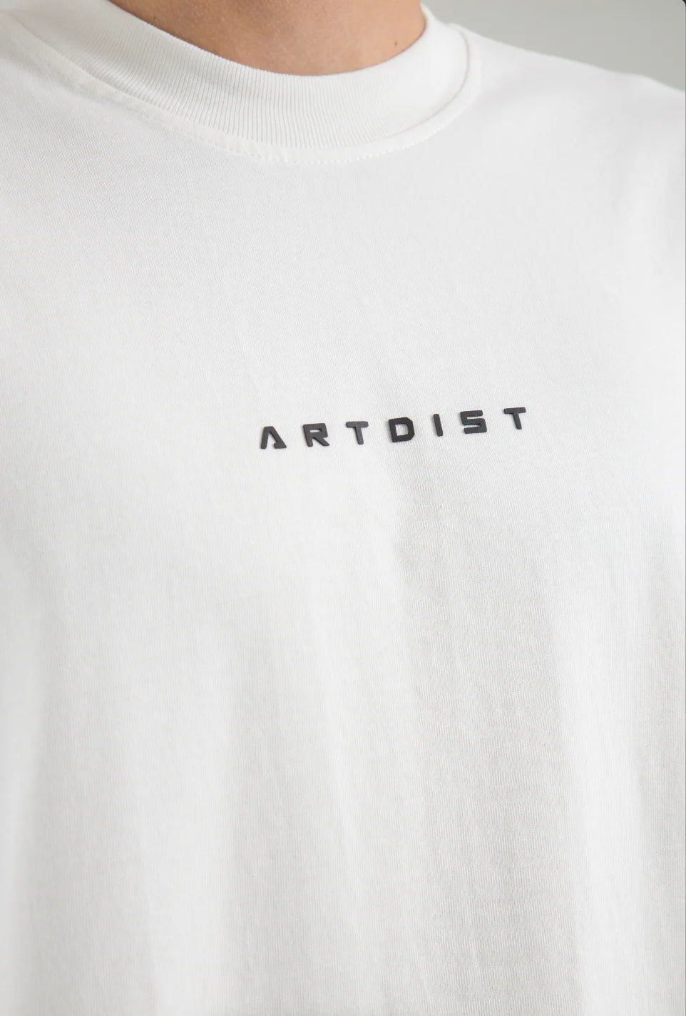 Artdist Portico Ivory Oversize Fit T-Shirt
