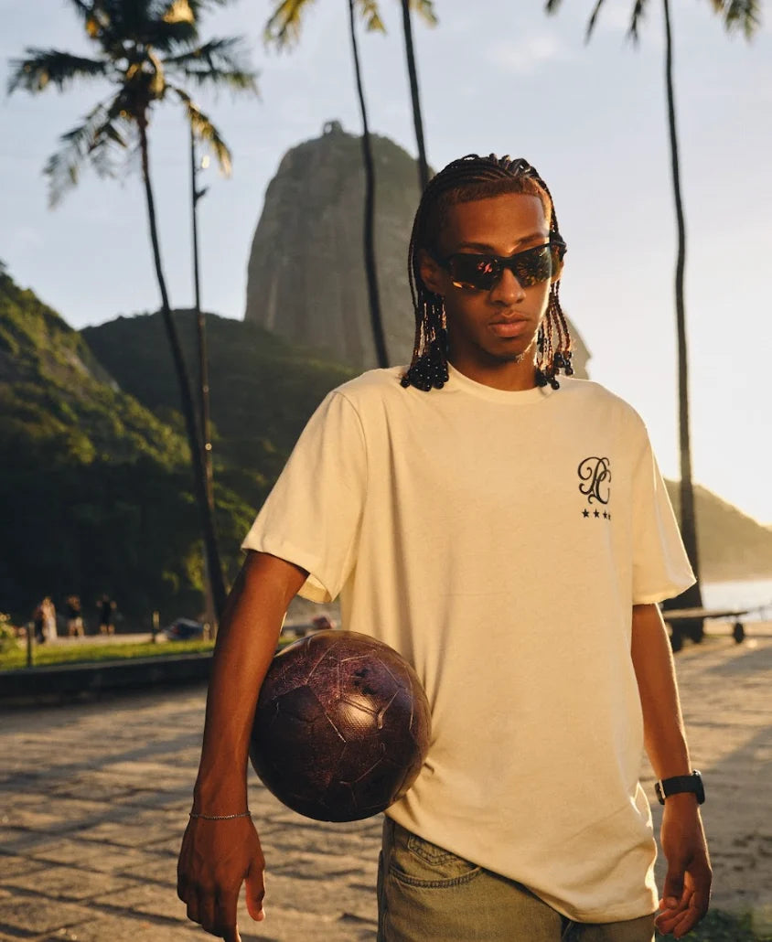 Palms Capra Stars Ivory T-Shirt