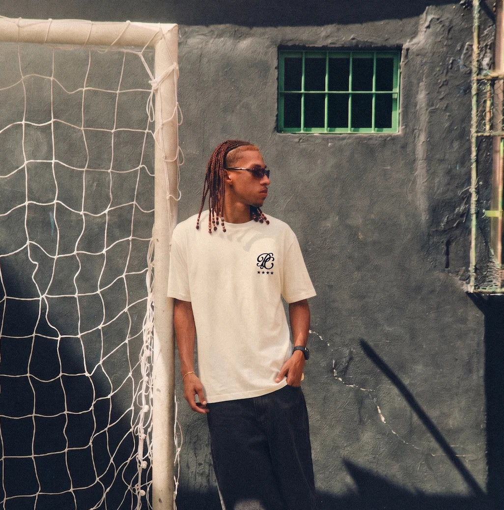 Palms Capra Stars Ivory T-Shirt